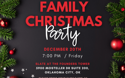 Family Christmas Party – December 20th 2024 7:00 P.M.