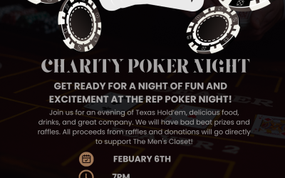 Charity Poker Night – February 6th @ 7 P.M.